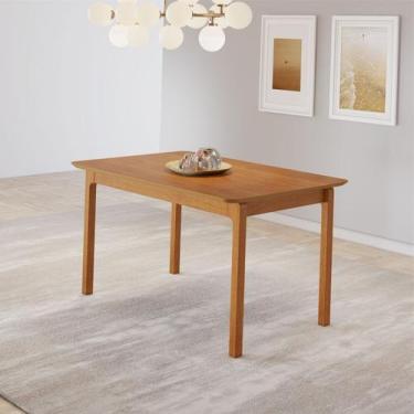 Imagem de Mesa de Jantar Cativa 1,20cm X 0,80cm Retangular 4 Lugares Tampo Mdf -