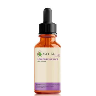 Imagem de Óleo vegetal puro natural de semente de Uva 30ml - Aroom