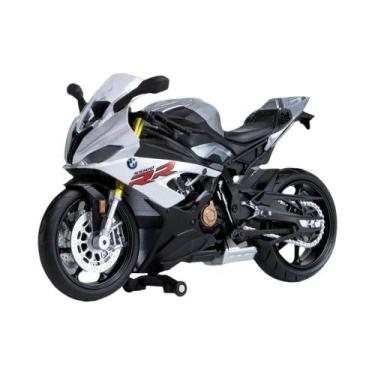 Imagem de BMW S1000RR Escala 1:12 Brinquedo De Motocicleta De Corrida De Metal F