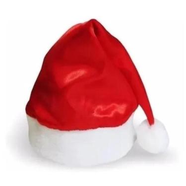 Imagem de Gorro Touca Papai Noel Natal Fantasia Decoração - Asp