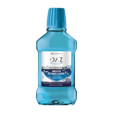 Imagem de Enxaguante Bucal OAZ Menta Refrescante Eurofarma 250ml