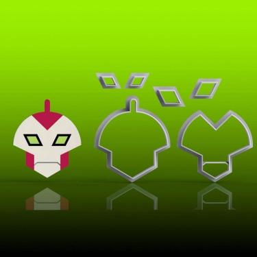 Imagem de Cortador Ben 10 -gigante Modular Tamanho 5cm