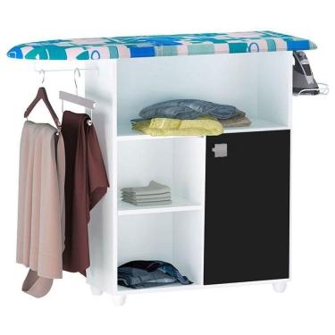 Imagem de Tabua De Passar Roupas Mariana Branco Preto ? Ajl