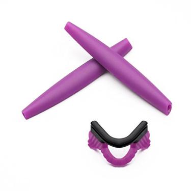 Imagem de Eye Opening Stuff Kits de borracha de substituição para óculos de sol Oakley M Frame/Sweep/Heater/Strike/Hybrid – Kits roxos