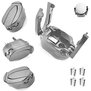 Imagem de Bola de golfe Pick Up Retriever Bola de Golfe Putter Retrievers Acessórios Ferramenta Mini Dobrável Nylon Plástico Garra Grabber Leve/Durável Sucker Golf Acessórios Ferramenta, Preto 4 Peças