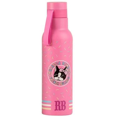 Imagem de Garrafa Squeeze Termica Rebecca Bonbon Oficial 500ML INOX RB1008 Rosa