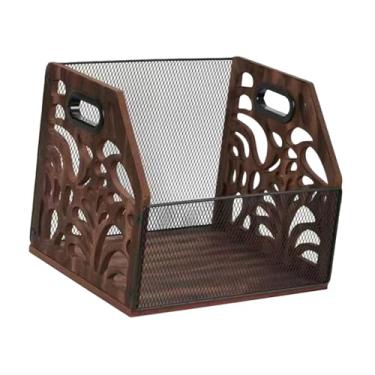 Imagem de ＫＬＫＣＭＳ Suporte para discos de, porta-revistas, organizador de mesa, prateleira para escritório e quarto