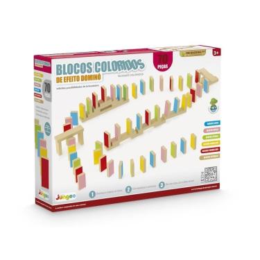 Imagem de Jogo Blocos Coloridos 70 Peças - Junges