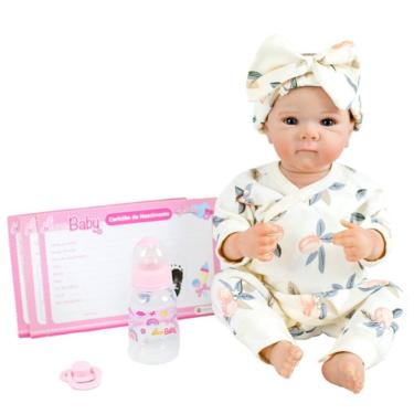 Imagem de Boneca Laura Baby Reborn Mavie - Shiny Toys