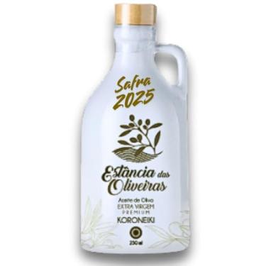 Imagem de Azeite de Oliva Extravirgem Koroneiki (250ml Garrafa de CERÂMICA)