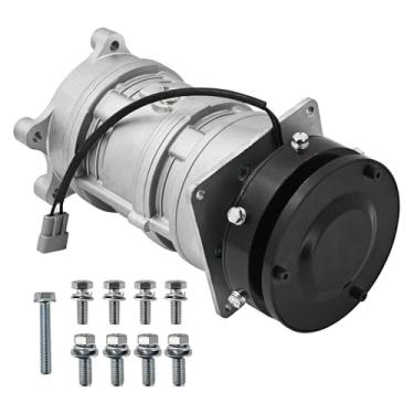 Imagem de Compressor A/C AR92109 com embreagem para John Deere 4020 4030 4430 4440 4000 4040 4230 2040 2140 3040 3140 6600 7720 8820 para Allis Chalmers 020 7 520 para Deutz para Fendt AR77343 SE501456 TY6665
