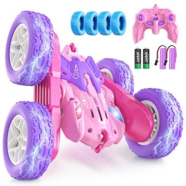 Imagem de Carro de controle remoto Jimdella 360 Flips Rotating Stunt RC Car
