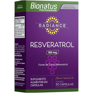 Imagem de Bionatus, Radiance, Resveratrol, Suplemento alimentar, Resveratrol 100mg, 30 cápsulas • 30 doses, Roxo