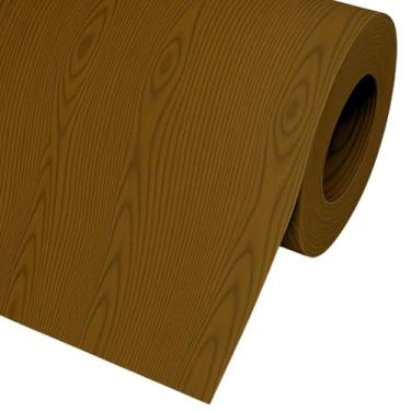 Imagem de Papel de Parede Autoadesivo, Madeira Rústica Escura, 5 Metros x 45cm, para Sala, Quarto e Móveis