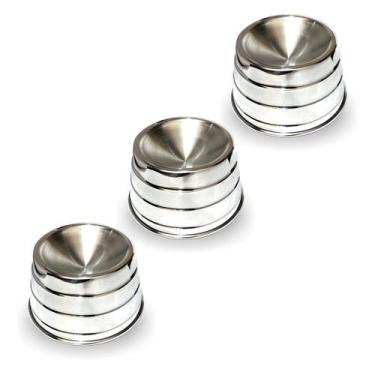 Imagem de Kit 3 Comedouro Ergonômico Elevado Para Gatos Pet - JKVERAS