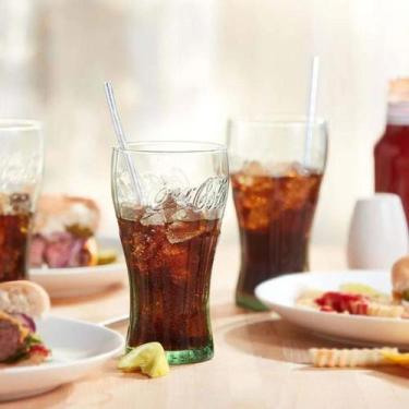 Imagem de Kit 6 Copo Coca 300ML Suco Água Bebidas Nadir FIgueiredo - NADIR FIGUE