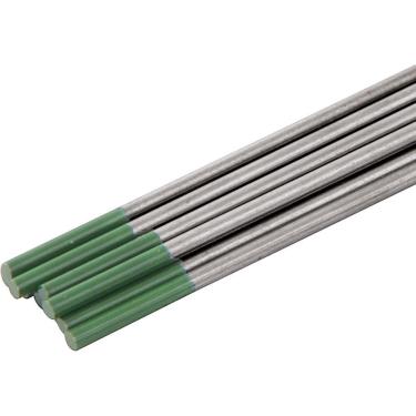 Imagem de Eletrodo Tungstênio 2,4mm Verde Puro Ewp Com 10 Peças Vonder