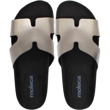 Imagem de Tamanco Plataforma Slide Moleca Sola Tratorada Feminina