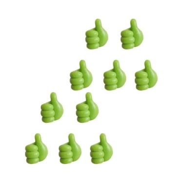 Imagem de Organizador De Cabos De Mesa Clipe Usb Enrolador Polegar Ganchos Mouse