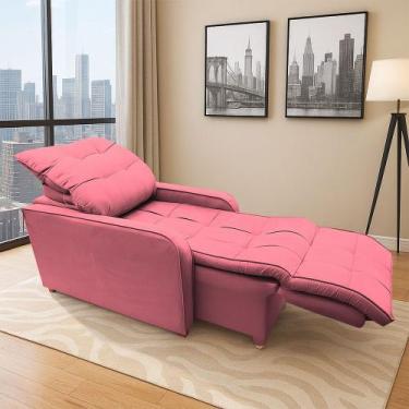 Imagem de Poltrona Retratil Reclinavel Rodape Regulavel Amamentação Azera - B Ho