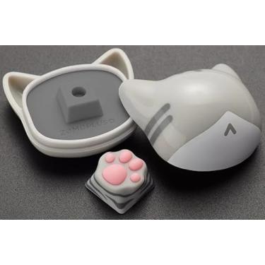 Imagem de KEYCAP GAMER ZOMO MODELO KITTY PAW - AMERICAN SHORT HAIR