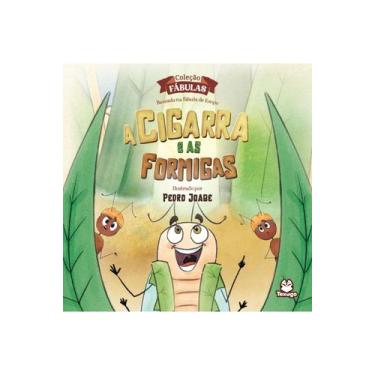 Imagem de Livro - A cigarra e as formigas