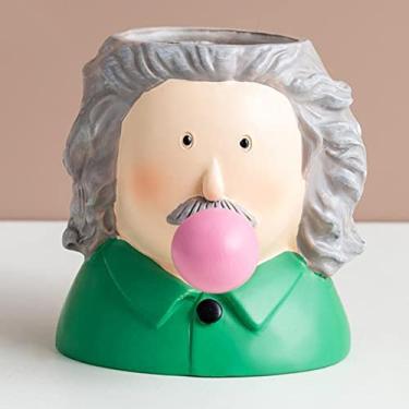 Imagem de GOWENIC Organizador de Resina de Suporte Bonito para Lápis de Escritório, Papelaria Versátil para Canetas e Pincéis de Maquiagem, para Amigos e Crianças (#1)