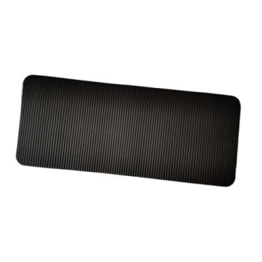 Imagem de UGPLM Almofada para joelhos e exercícios de ioga com alça, almofada para cotovelos, tapete de ioga para exercícios no chão, fitness, pulsos e mãos, Preto