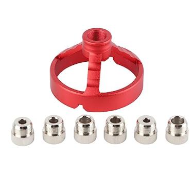 Imagem de Perfurador Localizador de Carpintaria para Aberturas Fáceis e Precisas - Adequado para Aberturas de 5/6/7/8/9/10 Mm, Feito de Aço - Melhora a Eficiência do Carpintaria (Vermelho)