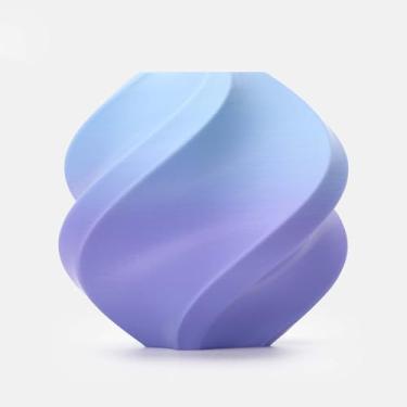 Imagem de 3DTOOLS Bambu 1,75 mm PLA Filamento Gradiente Básico Alta Dureza Alta Velocidade e Fácil Impressão Ecológica com RFID para Bambu Lab A1, A1MINI, X1, P1 AMS 1KG +/- 0,03 mm Blueberry Bubblegum (10905