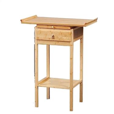 Imagem de Mesas de santuário, mesas de incenso, santuários domésticos, corredores centrais, áreas rurais modernas, salas de estar simples e minimalistas, novas salas de estar de estilo chinês, mesas de incenso