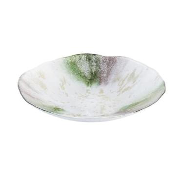 Imagem de Prato de serviço sala de estar casa hotel prato de vidro criativo prato grande prato de salada de frutas personalizado requintado prato prato de aperitivo (A)