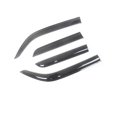 Imagem de GRJQRKHZ Defletor de janela lateral de carro para Hy&undai Getz 2002-2011 Weathershied viseira de porta vento sol proteção chuva janela lateral defletores de vento