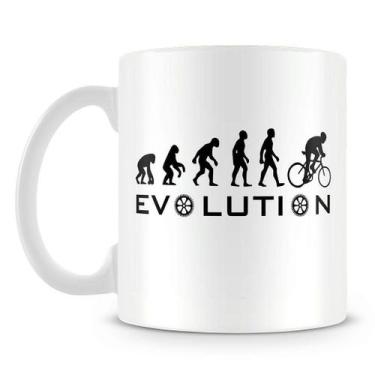 Imagem de Caneca Personalizada Evolução Bike - Porcelana de Alto Brilho - Amo Ca