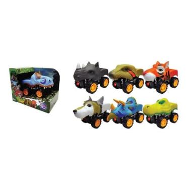 Imagem de Brinquedo Carro Carrinho De Fricção Safari Animais Cobra