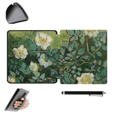 Imagem de GUKSRASO Capa para Kindle Oasis 10ª/9ª Geração 2019/2017 (Modelo: CW24WI/S8IN4O) - Adequado Apenas para 7 Polegadas, Capa Protetora Fina e leve de TPU com Alça de Mão e Caneta