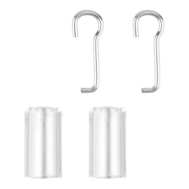 Imagem de 4 peças de arame e manga de varinha, peças de reparo de persiana de gancho, mini persianas, varinha de substituição, acessórios, peças, varinha de substituição para venezianas