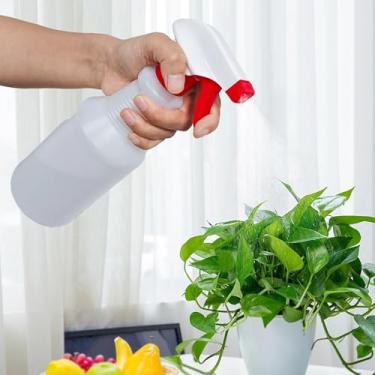 Imagem de Frascos de spray vazios (473 ml), frascos de spray ajustáveis para soluções de limpeza, sem vazamento e entupimento, frasco de spray para plantas, animais de estimação, vinagre, churrasco e álcool