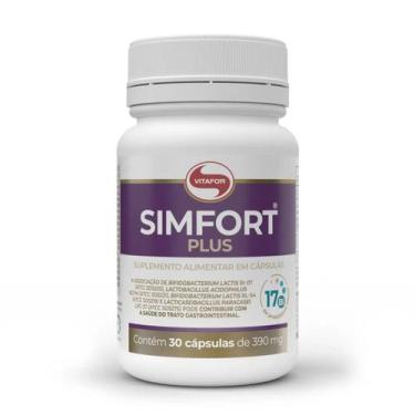 Imagem de SIMFORT PLUS 30 CAPSULAS 390MG - Vitafor, Sem Sabor