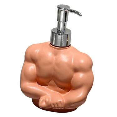 Imagem de Generic Dispensador de sabonete líquido inovador, frasco para loção, 9,9 x 7,9 x 14 cm, acessórios para sabonetes líquidos e géis de banho, versátil e