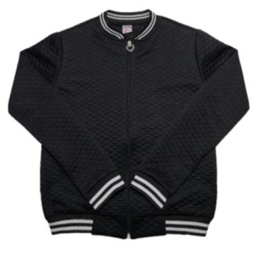 Imagem de Jaqueta Bomber Feminina Casaco de Frio Preta - Lachine, GG