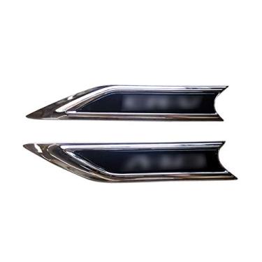 Imagem de Bishop Tate Para Honda CR-V CRV 2017 2018 2019 2020 Acessórios de carro Exterior Porta Lateral Saída de Ar Fender Decoração Adesivo Guarnição 2PCS