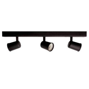 Imagem de  Lustre Luminária Trilho Eletrificado 3 Spots LED Direcionável Articul