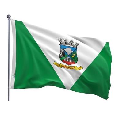 Imagem de Bandeira do Município de Cariacica Dupla Face Estampada Tamanho 90x128