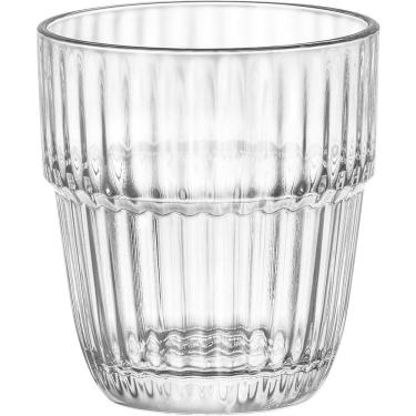 Imagem de Jogo 6 Copos Baixo Bormioli Rocco Barshine Vidro Temperado 300ml 9x8x8cm Transparente Drink água Suco