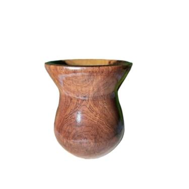 Imagem de XíCaras de Chá, TaçAs de Vinho, Copos de Mate,Cuia Chimarrao， Cuia Chimarrão Madeira Imbuia Premium Natural(Natural Lisa Brilho)