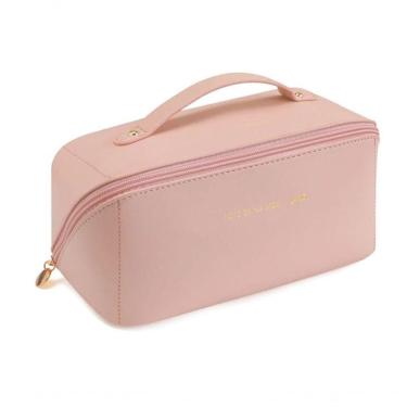 Imagem de Bolsa Necessarie Mala Bag Estojo De Maquiagem rosa