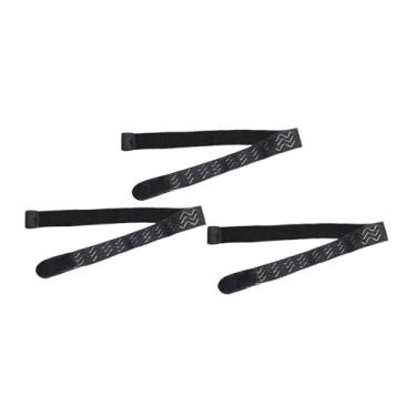 Imagem de harayaa Conjunto de 3 cintas elásticas de amarração, cintas compactas para suporte fixo de bicicletas, para fixação em pátios, guarda-sóis, ferramentas,