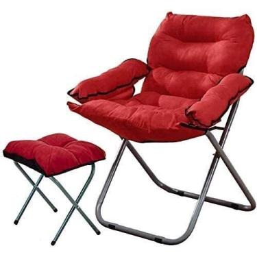 Imagem de Espreguiçadeira cadeiras de jardim, cadeiras reclináveis, poltrona, poltrona, poltrona, dobrável, pausa para almoço, cadeira de pesca ao ar livre, portátil, tecido, 7 cores (cor, C), E