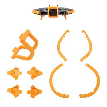 Imagem de SZZCNOX NEO 2 acessórios de proteção de para-choque para drones, kits de proteção anticolisão 3 em 1 para DJI Neo 2 hélices anel de capa protetora de gimbal para-choques dobrável acessórios de drone